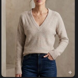 Peserico Tricot Wool and Silk Knit Sweater